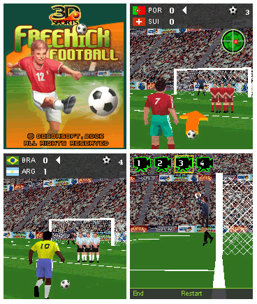 3D FreeKick Football